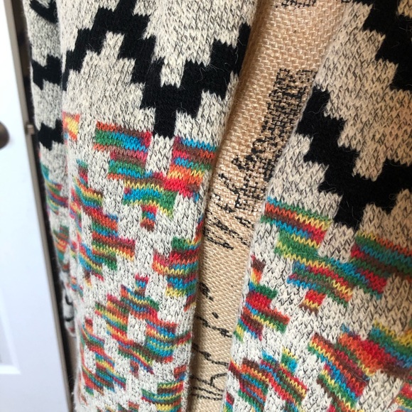 New tribal pattern long cardigan - Picture 3 of 6